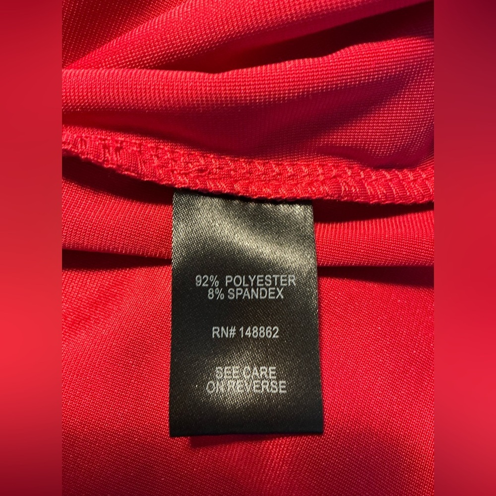 Torrid Tea Length Velvet A Line Skirt Red Plus Size 2 2X 20 22 #G40106 - Picture 6 of 7